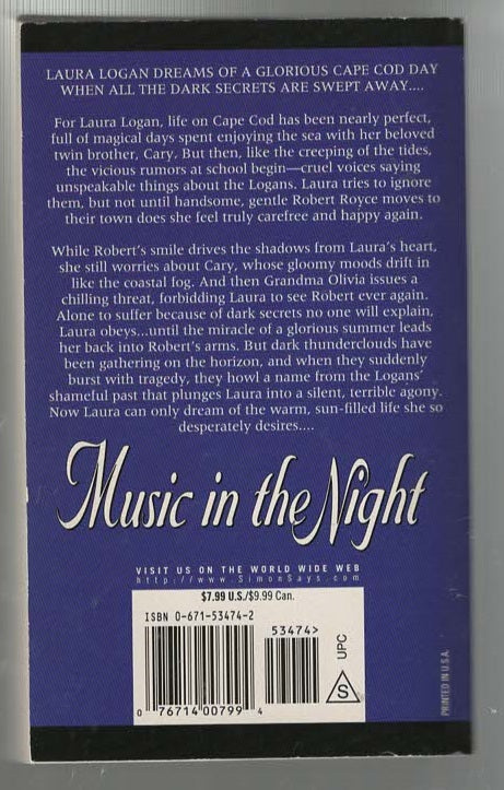 Music In The Night horror Young Adult Books