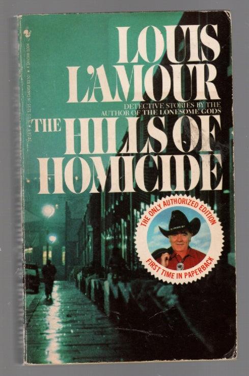 The Hills Of Homicide Crime Fiction mystery paperback book