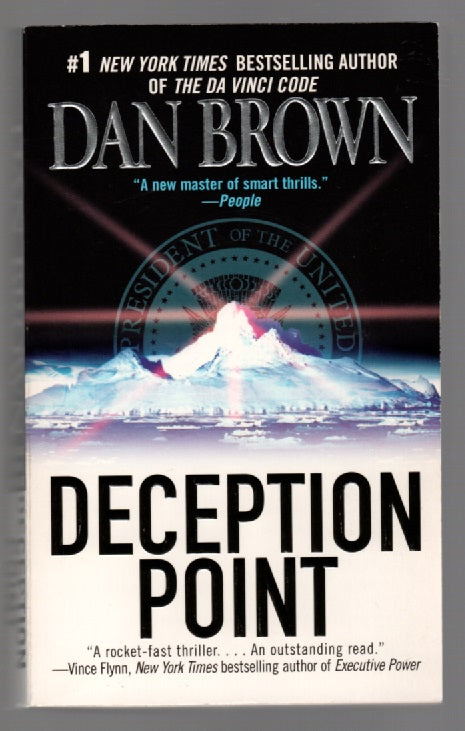 Deception Point mystery paperback Suspense thrilller book