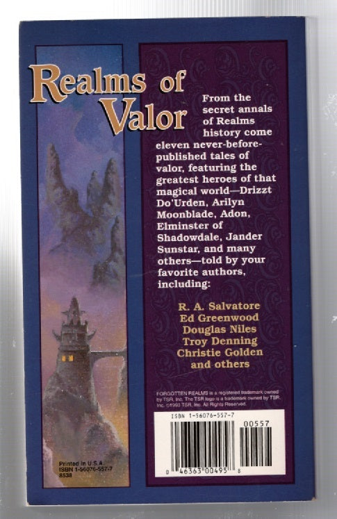Realms Of Valor anthology fantasy Books