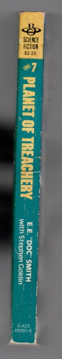 Planet Of Treachery Classic Science Fiction paperback science fiction Space Opera Vintage book
