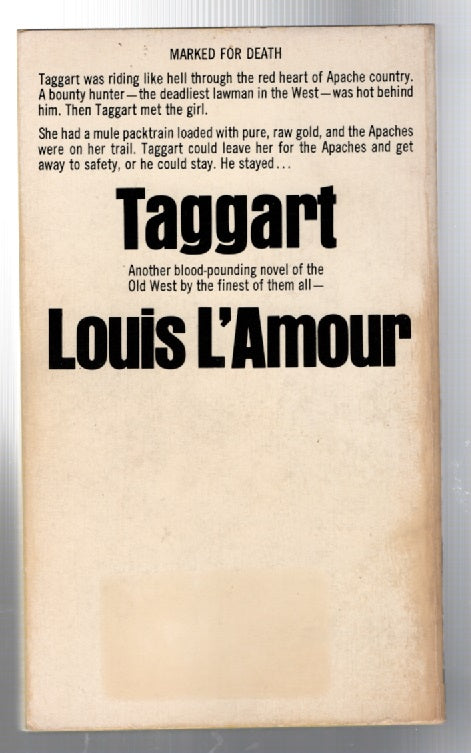 Taggart Western Books