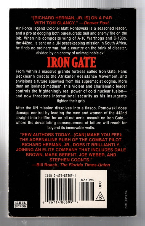Iron Gate Military Fiction thriller Books