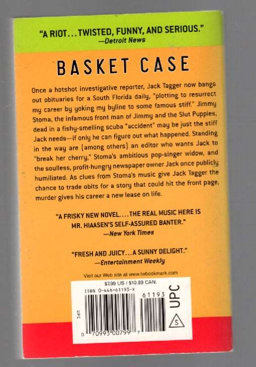 Basket Case Crime Fiction mystery paperback book