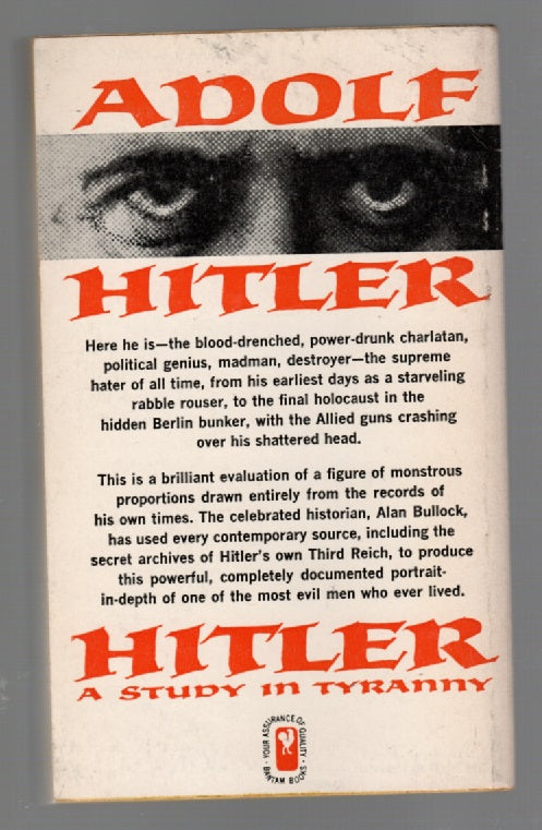 Hitler A Study In Tyranny History Nonfiction paperback World War 2 World War Two book