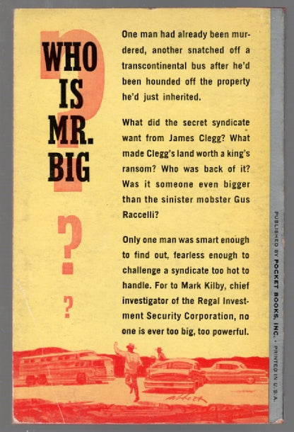 Mark Kilby and the Secret Syndicate paperback thrilller Vintage Books