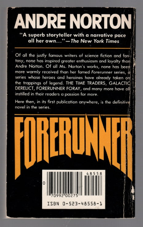Forerunner Classic Science Fiction paperback science fiction book