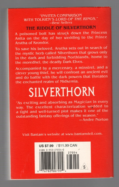 Silverthorn fantasy paperback Books