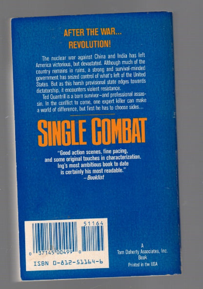 Single Combat paperback science fiction Books