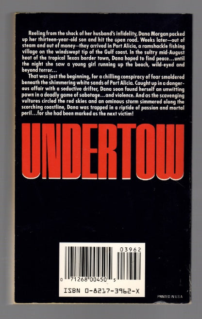 Undertow mystery paperback thrilller book