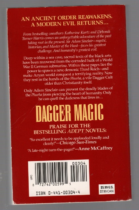 Dagger Magic fantasy paperback Books