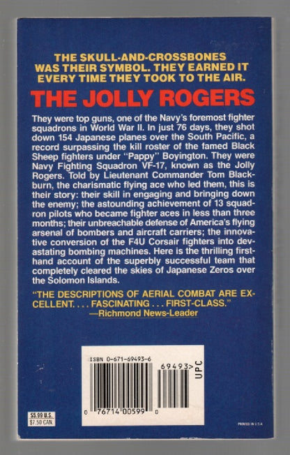 The Jolly Rogers Aviation History Military Military History Nonfiction paperback book