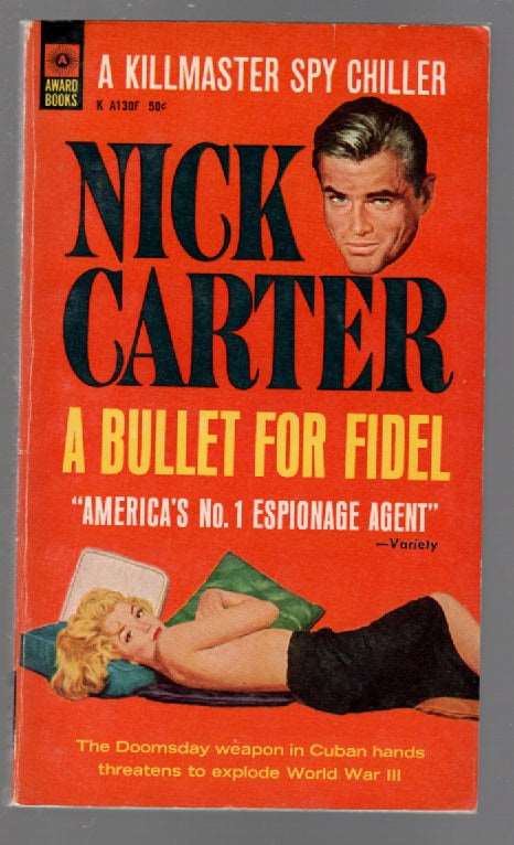 A Bullet for Fidel paperback Spy thrilller Vintage Books