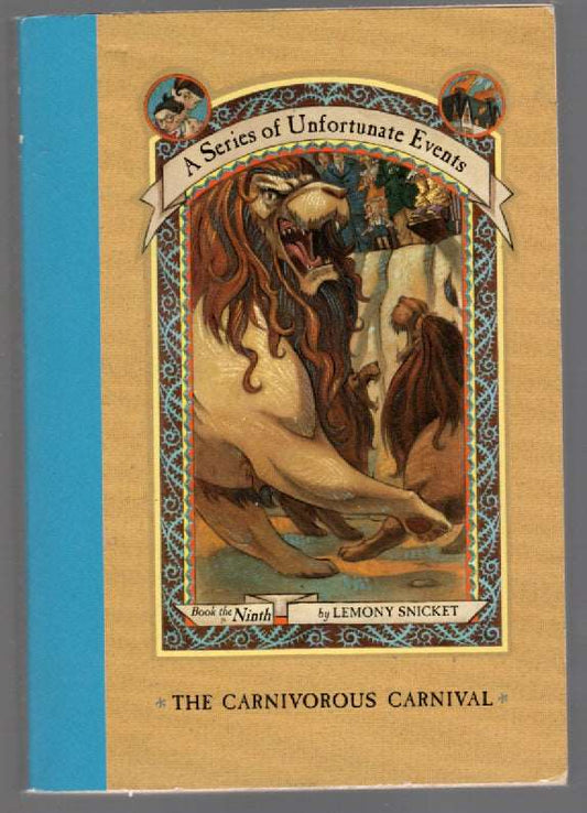 A Series of Unfortunate Events: The Carnivorous Carnival Children mystery paperback Books