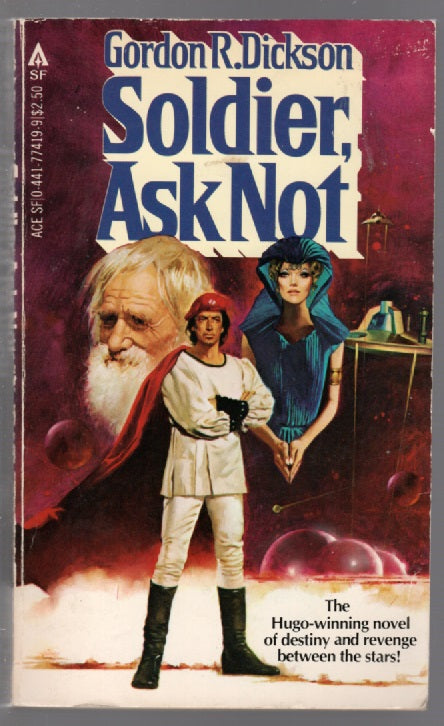 Soldier Ask Not Classic Science Fiction paperback science fiction Books
