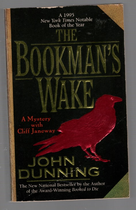 The Bookman's Wake Crime Fiction mystery paperback book