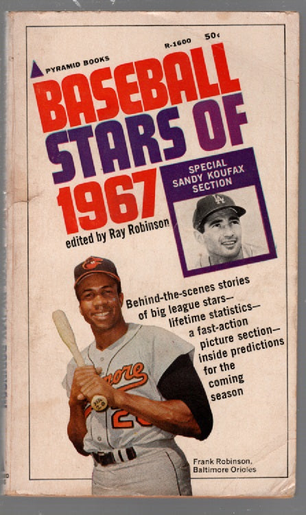 Baseball Stars of 1967 Baseball Nonfiction paperback Sports Vintage Books