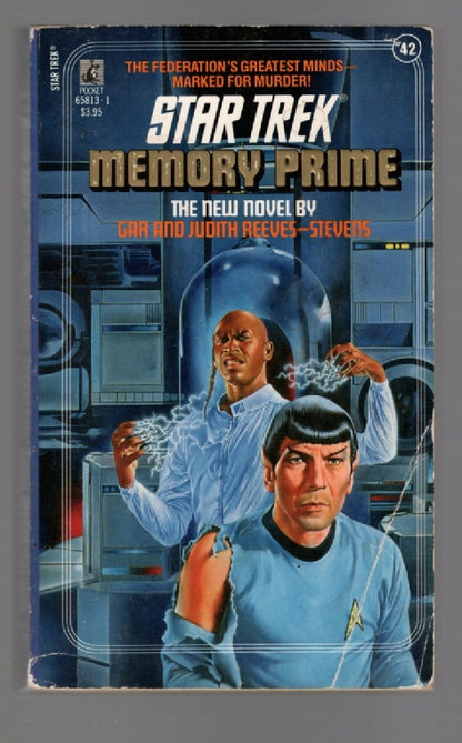 Star Trek Memory Prime paperback science fiction Space Opera Star Trek Books