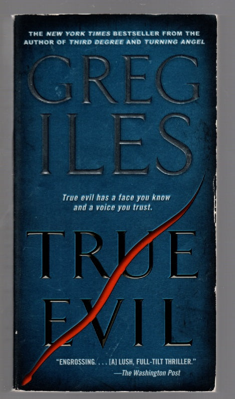 True Evil Crime Fiction mystery paperback Suspense thrilller book
