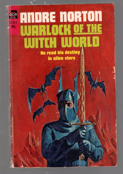 Warlock of the Witch World fantasy paperback Vintage Books