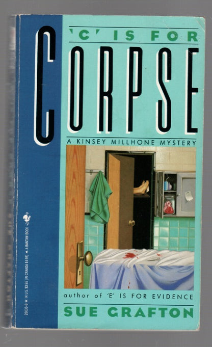 C Is For Corpse Crime Fiction mystery paperback book