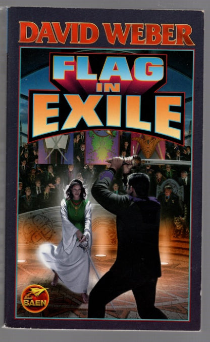 Flag In Exile Military Fiction paperback science fiction Space Opera book