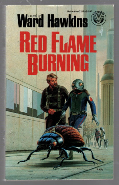 Red Flame Burning paperback science fiction Books