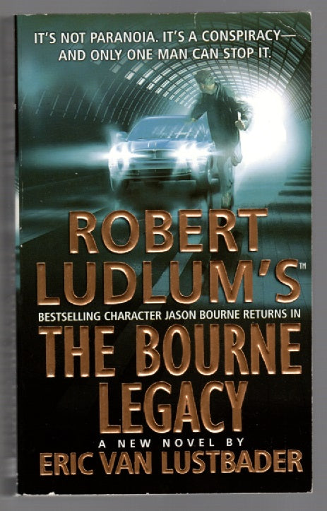 The Bourne Legacy paperback Spy Suspense thrilller book