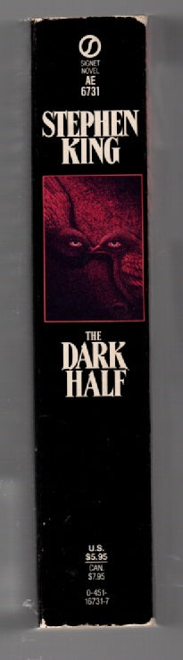 The Dark Half horror paperback book