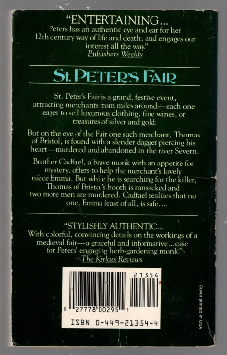 St. Peter's Fair mystery paperback Books