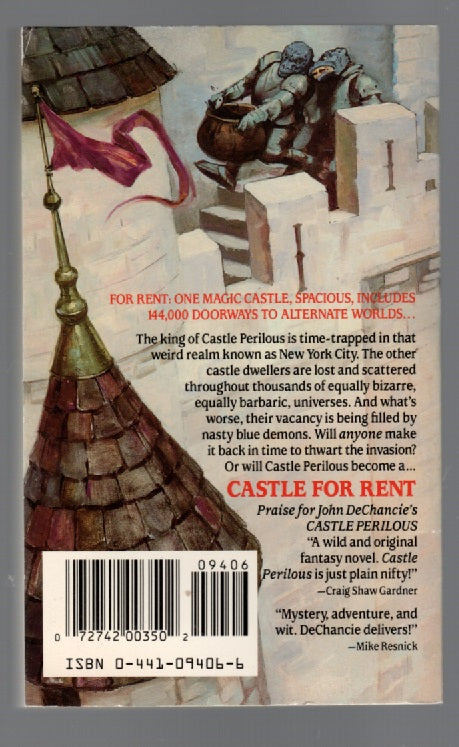 Castle For Rent fantasy paperback Books