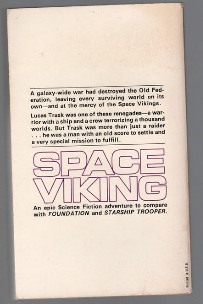 Space Viking Classic Science Fiction paperback science fiction Vintage book