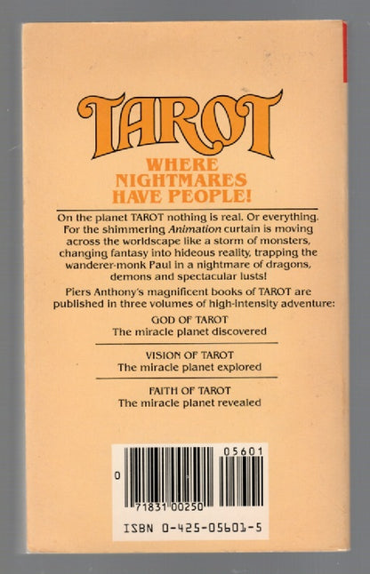 Vision Of Tarot paperback science fiction book