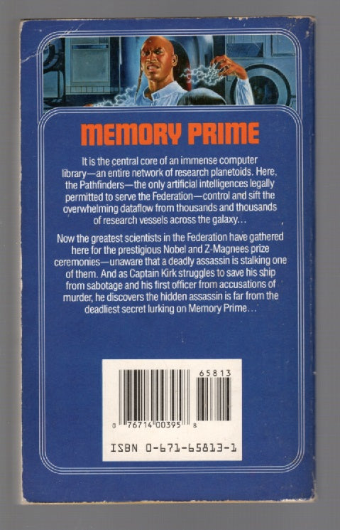 Star Trek Memory Prime paperback science fiction Space Opera Star Trek Books