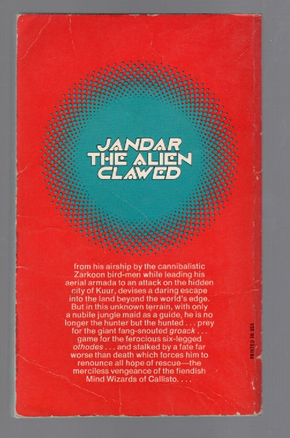 Mind Wizards Of Callisto Classic paperback science fiction Vintage book