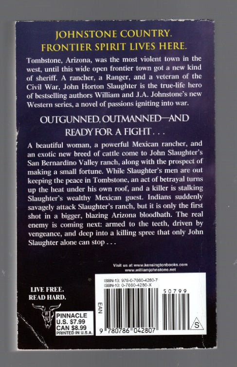 Texas John Slaughter The Edge Of Hell paperback Western Books