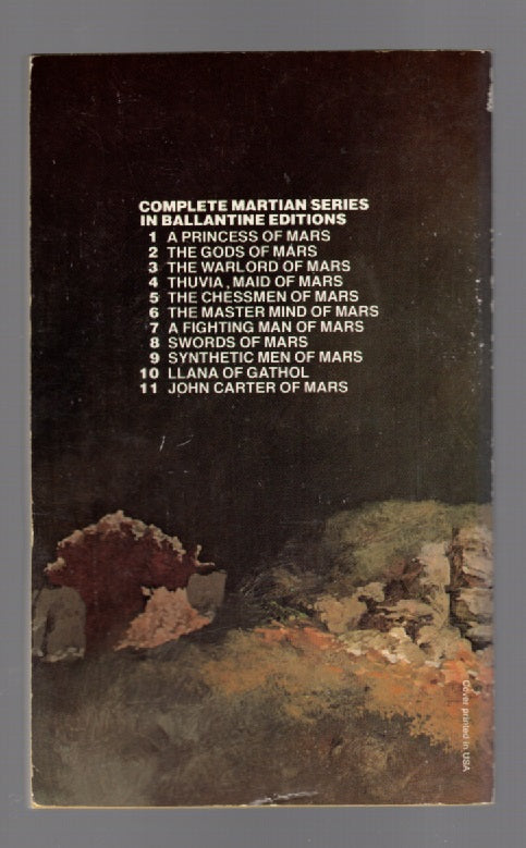 A Princess Of Mars Classic Science Fiction paperback science fiction Books