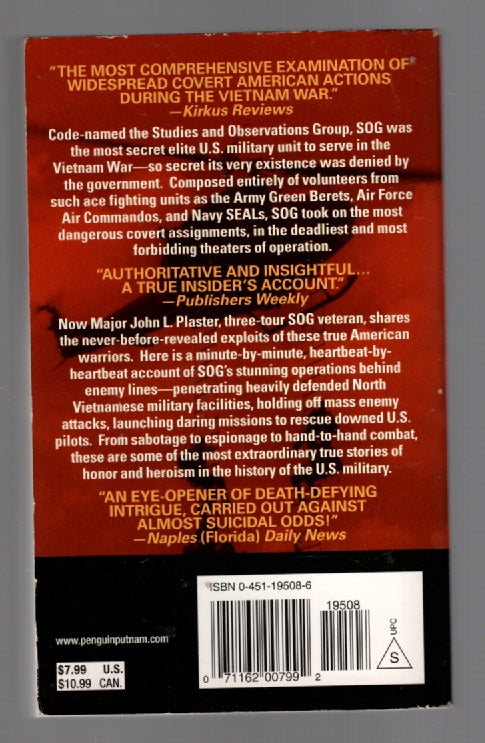 SOG The Secret Wars Of America's Commandos In Vietnam History Military History Nonfiction paperback Vietnam War Books