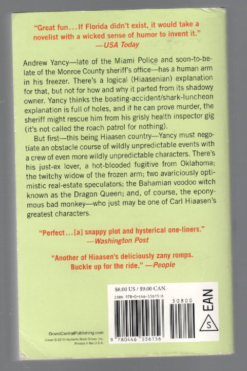 Bad Monkey Crime Fiction mystery paperback book