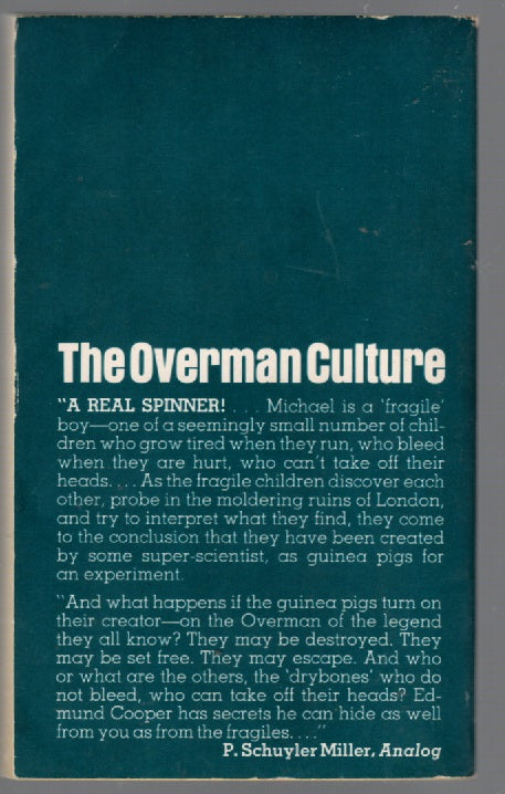 The Overman Culture paperback science fiction Books