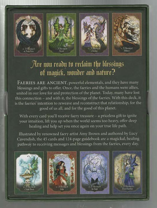 Faery Blessing Cards new age occult Oracle cards tarot tarot