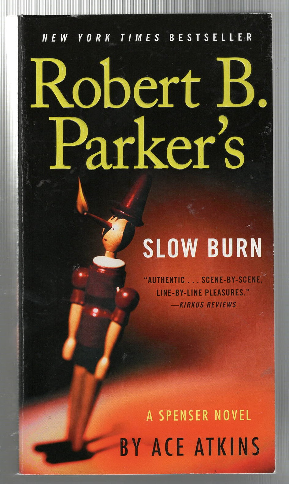 Robert B. Parker's Slow Burn mystery paperback Books