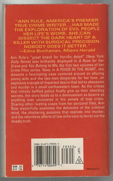 A Fever In The Heart and Other True Cases Nonfiction paperback True Crime Books