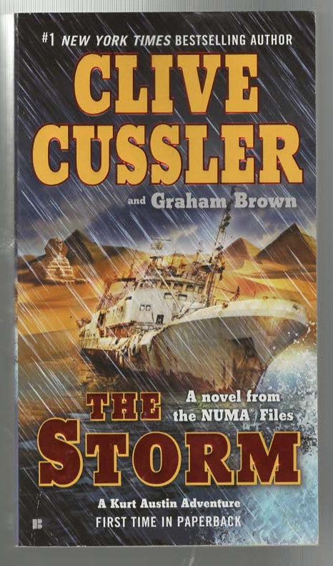 The Storm paperback thriller thrilller Books