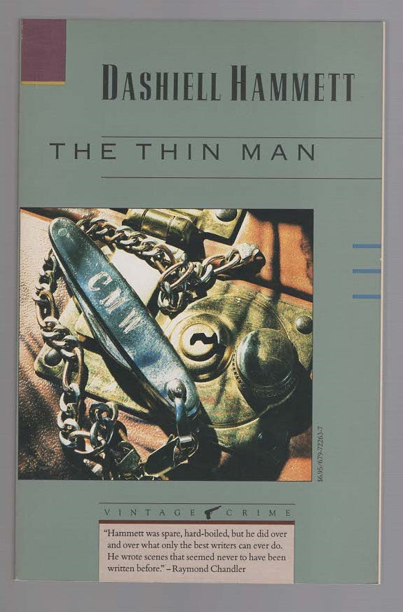 The Thin Man Crime Fiction mystery Books