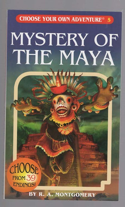 Mystery Of The Maya Children Choose Your Own Adventure fantasy science fiction Young Adult Books