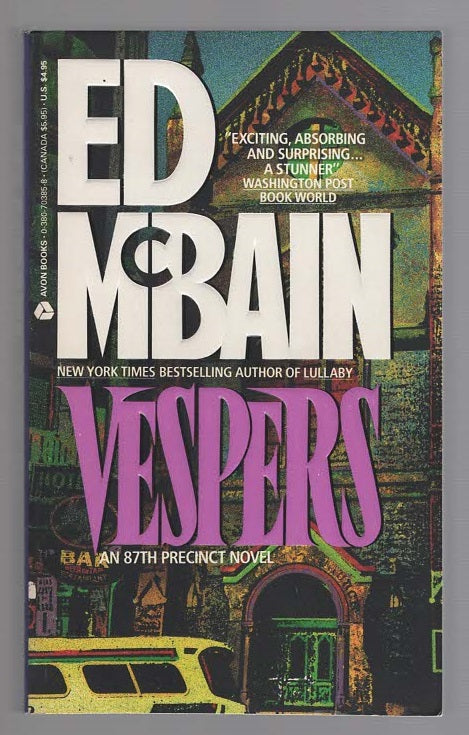 Vespers Crime Fiction mystery Books
