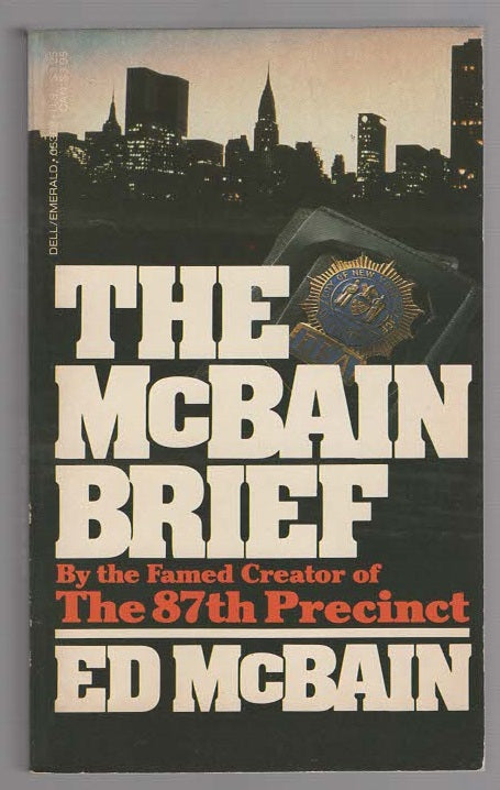 The McBain Brief anthology Crime Fiction mystery Books