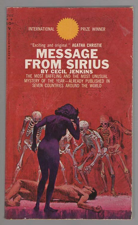 Message From Serius Crime Fiction mystery Vintage Books