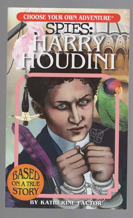 Spies: Harry Houdini Children Choose Your Own Adventure fantasy science fiction Young Adult Books